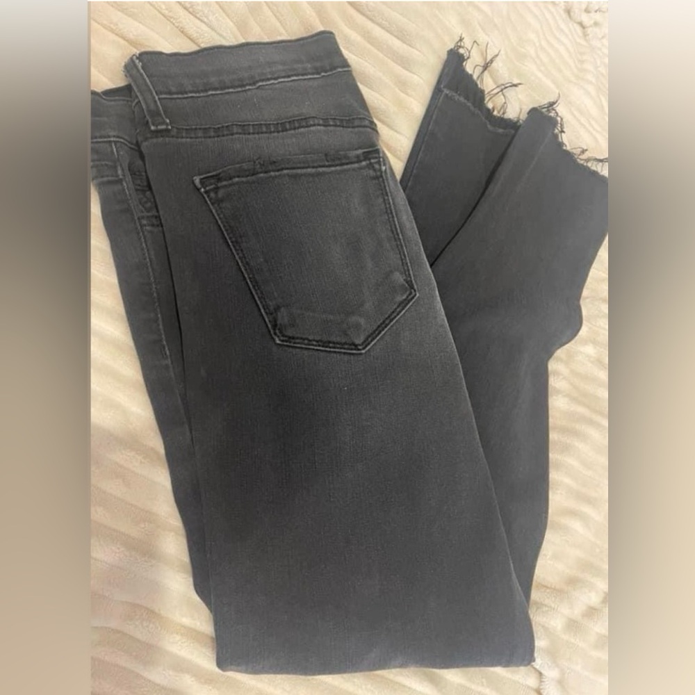 High Rise Black Jeans